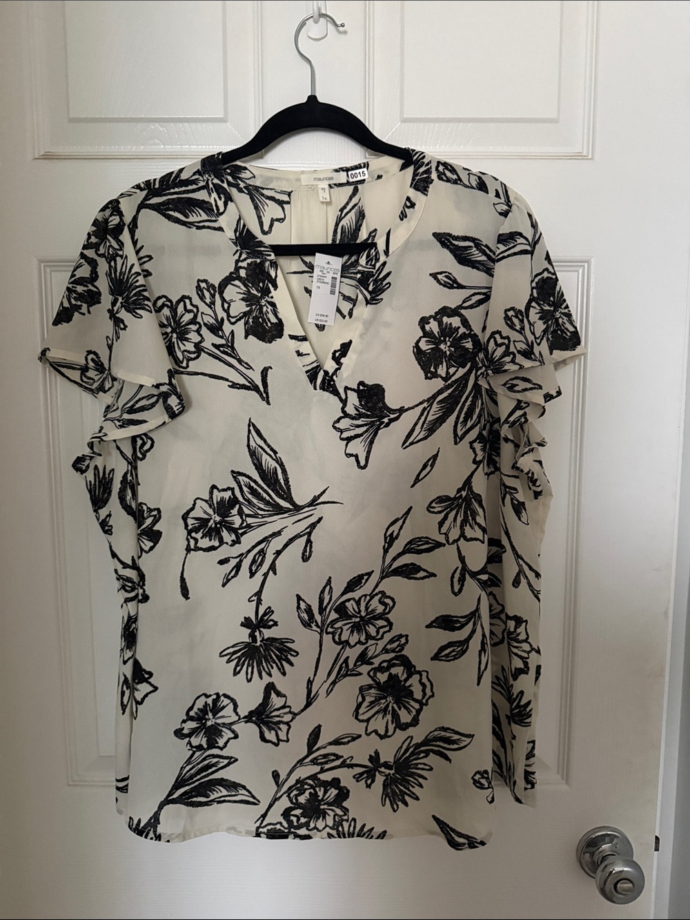 Maurices floral blouse